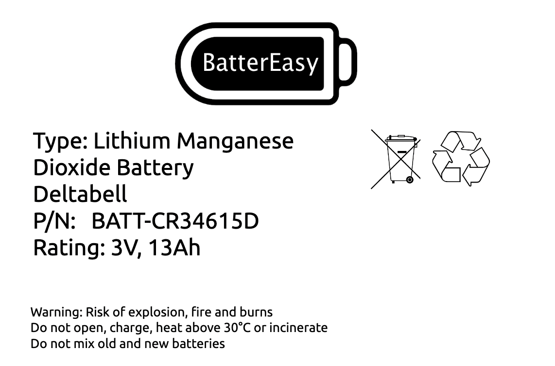 Pyronix Enforcer Deltabell 3.0V Siren Bell Box Alarm CR34615