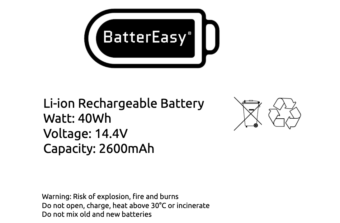 Rechargeable Li-Ion Battery for Eufy RoboVac 11, 11+,11S &11C,15C, 25C,30C & 35C