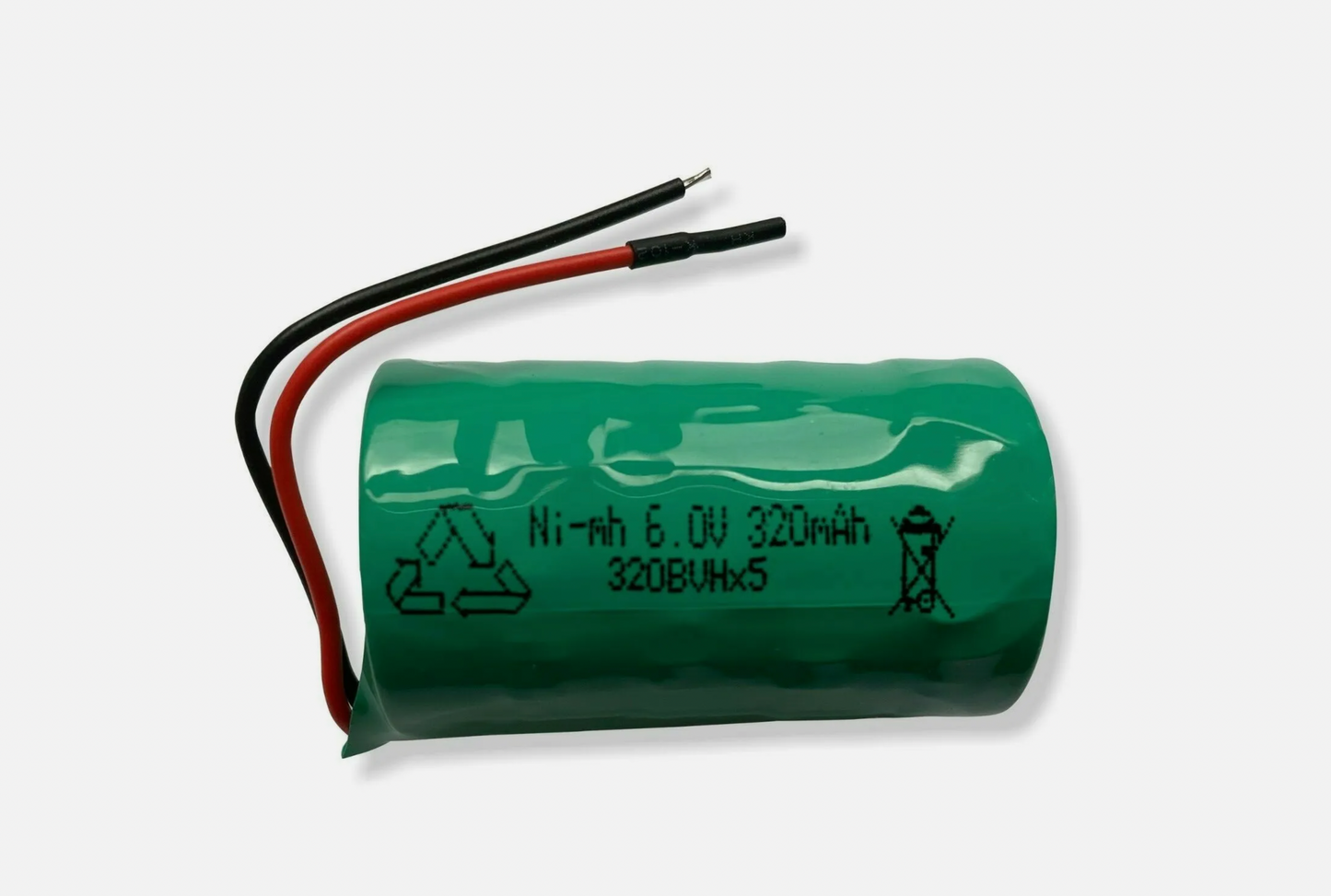 6V 320mAh Ni-Mh Battery Replacement for External Burglar Alarm Sounder Batteries