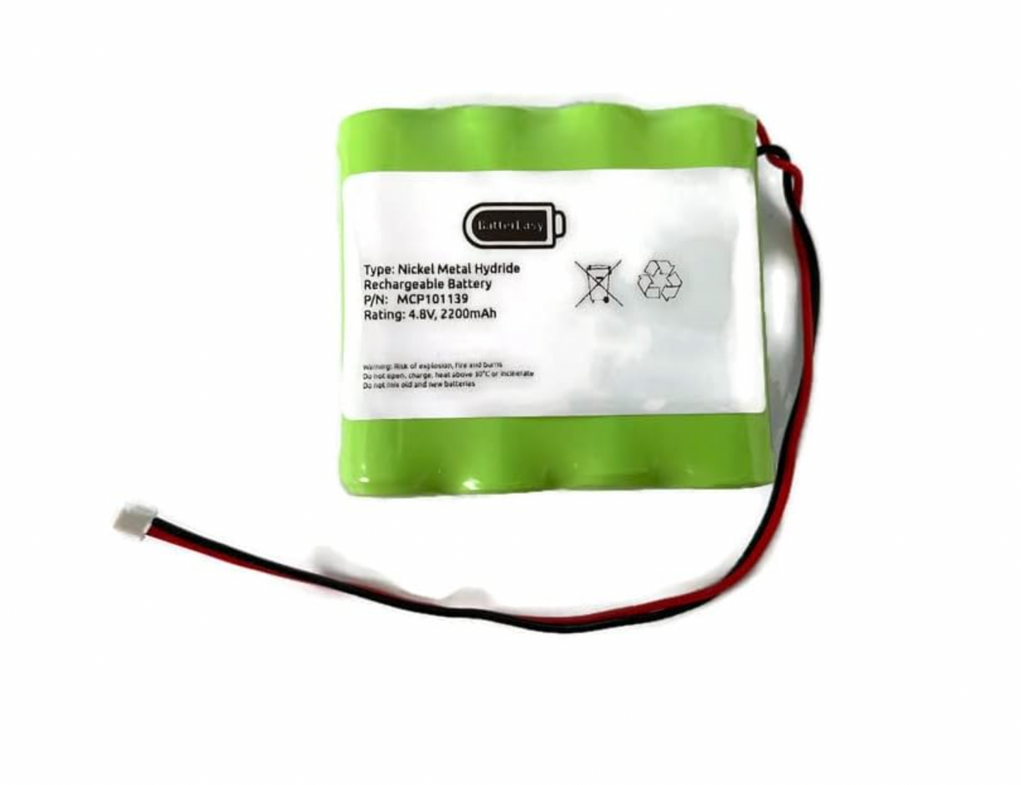 ADT MCP101139 4.8V Battery Pack - Solar LED Flashing Siren Alarm Dummy Bell Box